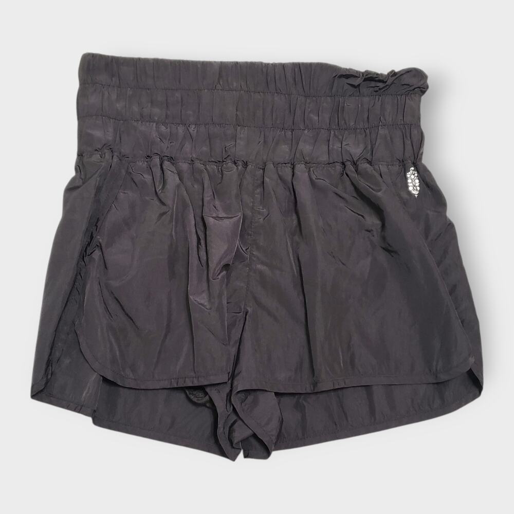Free People Movement The Way Home Shorts Black Sz Medium‎ Running Athleisure